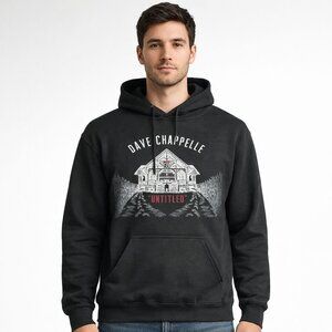 Dave Chappelle Untitled Documentary Tour Hoodie Black Large Streetwear Gorpcore